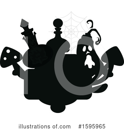 Royalty-Free (RF) Halloween Clipart Illustration by Vector Tradition SM - Stock Sample #1595965