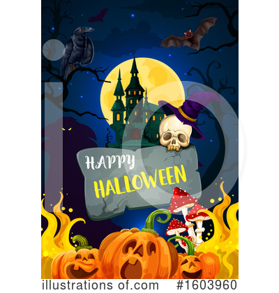 Royalty-Free (RF) Halloween Clipart Illustration by Vector Tradition SM - Stock Sample #1603960