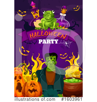 Royalty-Free (RF) Halloween Clipart Illustration by Vector Tradition SM - Stock Sample #1603961