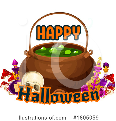 Royalty-Free (RF) Halloween Clipart Illustration by Vector Tradition SM - Stock Sample #1605059