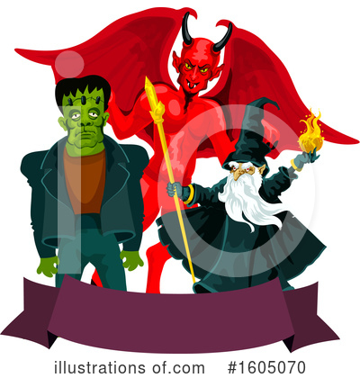 Royalty-Free (RF) Halloween Clipart Illustration by Vector Tradition SM - Stock Sample #1605070
