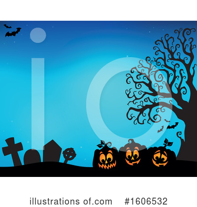 Royalty-Free (RF) Halloween Clipart Illustration by visekart - Stock Sample #1606532