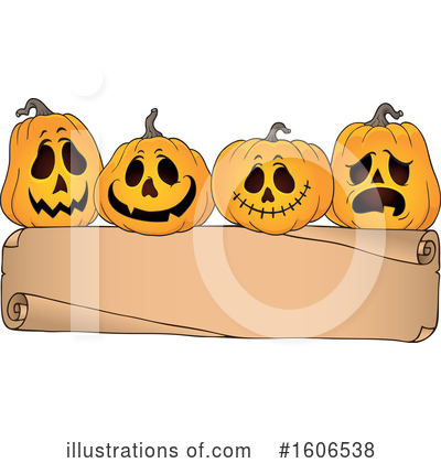 Royalty-Free (RF) Halloween Clipart Illustration by visekart - Stock Sample #1606538