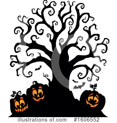 Royalty-Free (RF) Halloween Clipart Illustration by visekart - Stock Sample #1606552