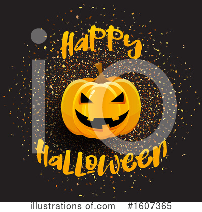 Royalty-Free (RF) Halloween Clipart Illustration by KJ Pargeter - Stock Sample #1607365