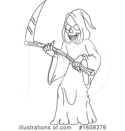 Grim Reaper Clipart #1608376 by yayayoyo