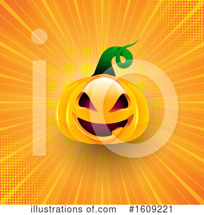 Royalty-Free (RF) Halloween Clipart Illustration by KJ Pargeter - Stock Sample #1609221