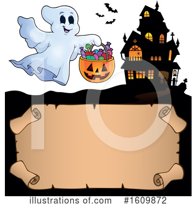 Royalty-Free (RF) Halloween Clipart Illustration by visekart - Stock Sample #1609872