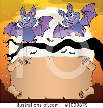 Royalty-Free (RF) Halloween Clipart Illustration by visekart - Stock Sample #1609879
