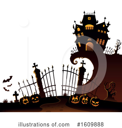 Royalty-Free (RF) Halloween Clipart Illustration by visekart - Stock Sample #1609888