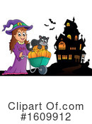 Halloween Clipart #1609912 by visekart