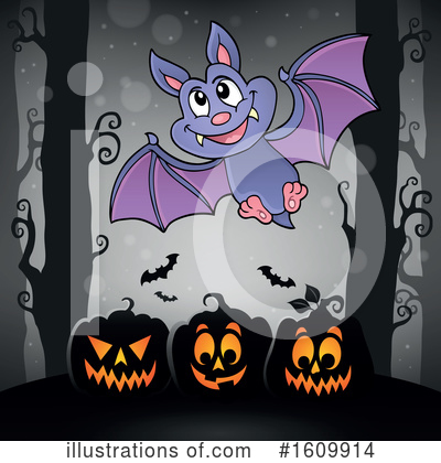 Royalty-Free (RF) Halloween Clipart Illustration by visekart - Stock Sample #1609914