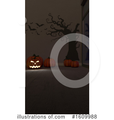 Royalty-Free (RF) Halloween Clipart Illustration by KJ Pargeter - Stock Sample #1609988