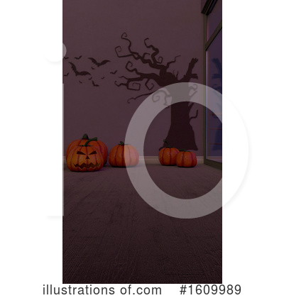 Royalty-Free (RF) Halloween Clipart Illustration by KJ Pargeter - Stock Sample #1609989