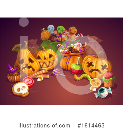 Royalty-Free (RF) Halloween Clipart Illustration by Vector Tradition SM - Stock Sample #1614463