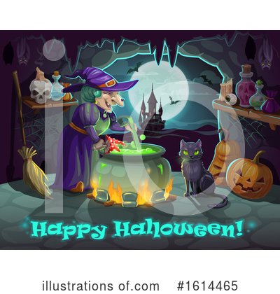 Royalty-Free (RF) Halloween Clipart Illustration by Vector Tradition SM - Stock Sample #1614465