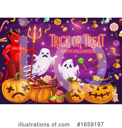 Royalty-Free (RF) Halloween Clipart Illustration by Vector Tradition SM - Stock Sample #1659197