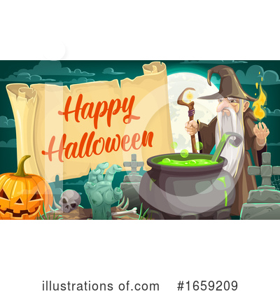Royalty-Free (RF) Halloween Clipart Illustration by Vector Tradition SM - Stock Sample #1659209