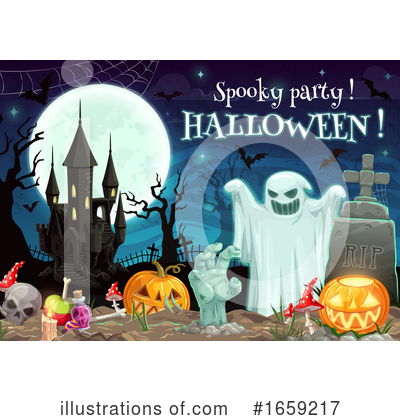 Royalty-Free (RF) Halloween Clipart Illustration by Vector Tradition SM - Stock Sample #1659217