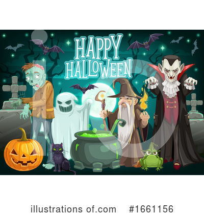 Royalty-Free (RF) Halloween Clipart Illustration by Vector Tradition SM - Stock Sample #1661156