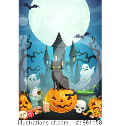 Royalty-Free (RF) Halloween Clipart Illustration by Vector Tradition SM - Stock Sample #1661158