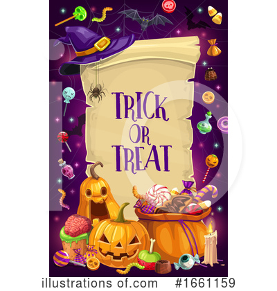 Royalty-Free (RF) Halloween Clipart Illustration by Vector Tradition SM - Stock Sample #1661159