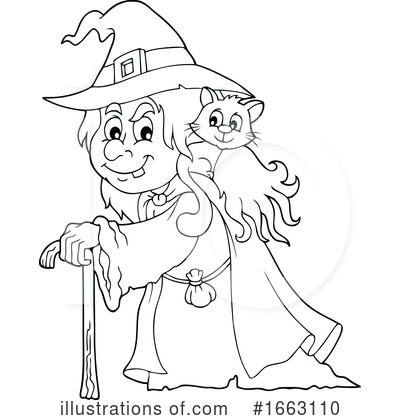 Royalty-Free (RF) Halloween Clipart Illustration by visekart - Stock Sample #1663110