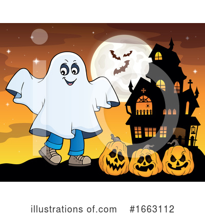 Royalty-Free (RF) Halloween Clipart Illustration by visekart - Stock Sample #1663112
