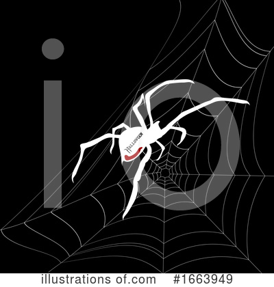 Spider Clipart #1663949 by elaineitalia