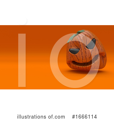 Royalty-Free (RF) Halloween Clipart Illustration by KJ Pargeter - Stock Sample #1666114