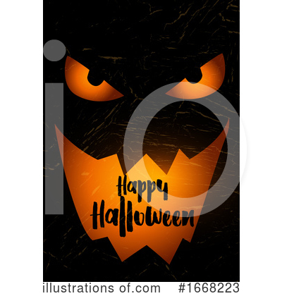 Royalty-Free (RF) Halloween Clipart Illustration by KJ Pargeter - Stock Sample #1668223