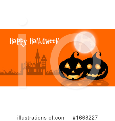 Royalty-Free (RF) Halloween Clipart Illustration by KJ Pargeter - Stock Sample #1668227