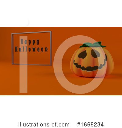 Royalty-Free (RF) Halloween Clipart Illustration by KJ Pargeter - Stock Sample #1668234