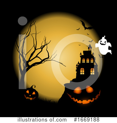 Royalty-Free (RF) Halloween Clipart Illustration by KJ Pargeter - Stock Sample #1669188