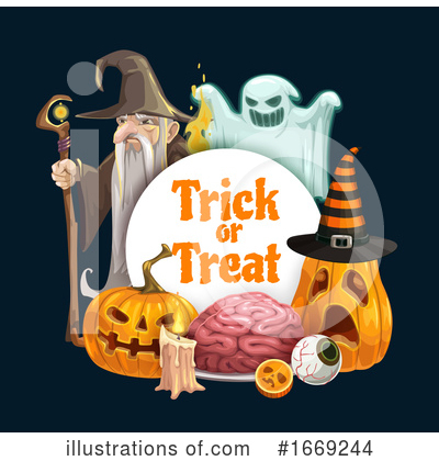 Royalty-Free (RF) Halloween Clipart Illustration by Vector Tradition SM - Stock Sample #1669244