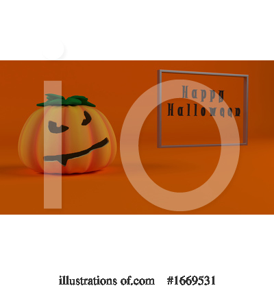 Royalty-Free (RF) Halloween Clipart Illustration by KJ Pargeter - Stock Sample #1669531