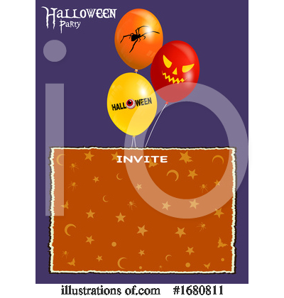 Royalty-Free (RF) Halloween Clipart Illustration by elaineitalia - Stock Sample #1680811