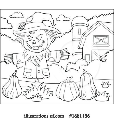 Royalty-Free (RF) Halloween Clipart Illustration by visekart - Stock Sample #1681156