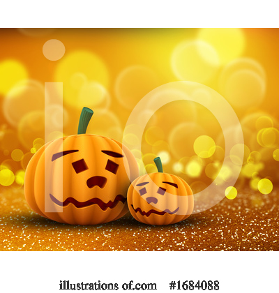 Royalty-Free (RF) Halloween Clipart Illustration by KJ Pargeter - Stock Sample #1684088