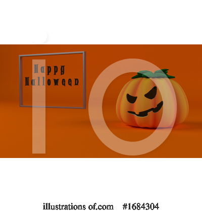 Royalty-Free (RF) Halloween Clipart Illustration by KJ Pargeter - Stock Sample #1684304