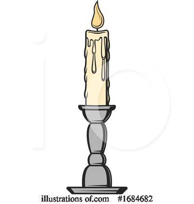 Candle Clipart #1684682 by Vector Tradition SM