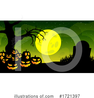 Royalty-Free (RF) Halloween Clipart Illustration by Hit Toon - Stock Sample #1721397