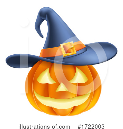 Witch Hat Clipart #1722003 by AtStockIllustration