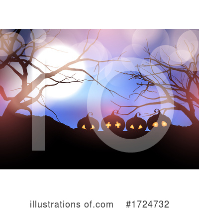 Royalty-Free (RF) Halloween Clipart Illustration by KJ Pargeter - Stock Sample #1724732