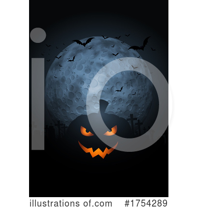 Royalty-Free (RF) Halloween Clipart Illustration by KJ Pargeter - Stock Sample #1754289