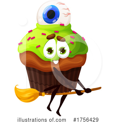 Cupcake Clipart #1756429 by Vector Tradition SM