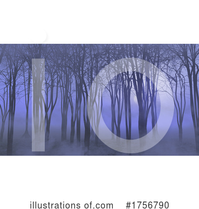 Woods Clipart #1756790 by KJ Pargeter