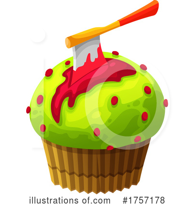 Cupcake Clipart #1757178 by Vector Tradition SM
