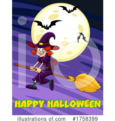 Royalty-Free (RF) Halloween Clipart Illustration by Hit Toon - Stock Sample #1758399