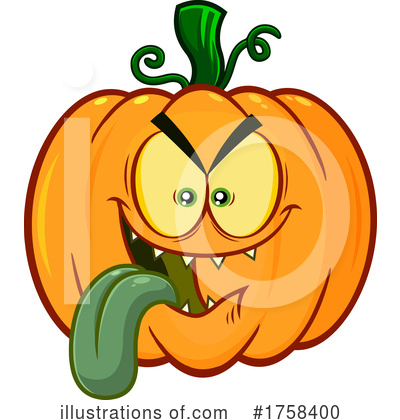 Royalty-Free (RF) Halloween Clipart Illustration by Hit Toon - Stock Sample #1758400